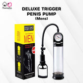 Kaamastra Deluxe Penis Pump with meter gauge and trigger system - Men's enlargement device