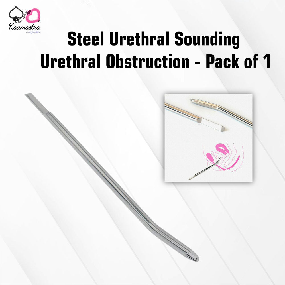 Kaamastra 9mm Steel Urethral Sounding Rod – Professional Medical-Grade Design
