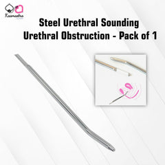 Kaamastra 9mm Steel Urethral Sounding Rod – Professional Medical-Grade Design