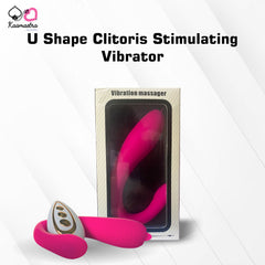 Kaamastra U-shape vibrating massager - dual stimulation pleasure toy