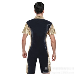 Front Zip Men's Catsuit