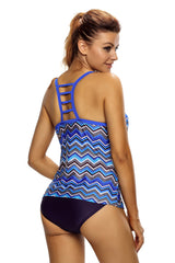 Cutout Racerback Tankini Top