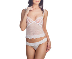 Kaamastra flutter shorty cami set.