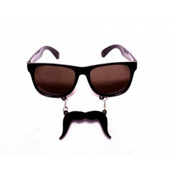 Kaamastra Black Eye Glasses With Moustaches