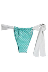 Kaamastra Charming Dotted Bikini Swimwear Bottoms Drawing Tie