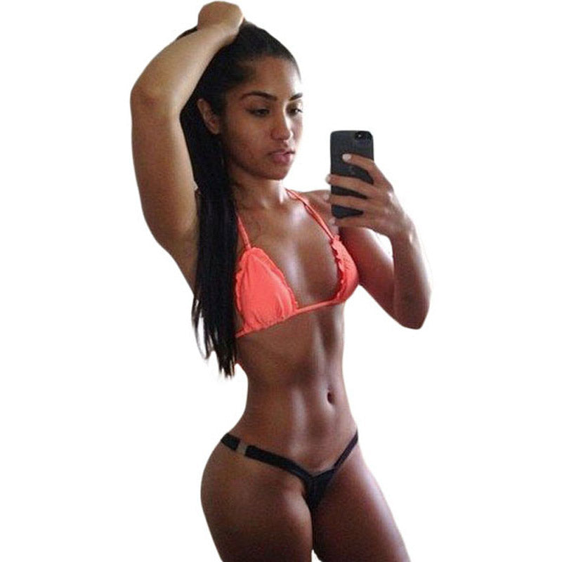 Kaamastra Sexy Sweet Ruffled Bikini for Women