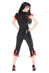 Kaamastra Two Tone Cut out Rosy Black Bodycon Dress