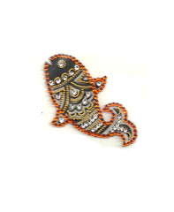 The Orange Fish Body Jewel