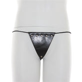 Kaamastra Leather Studded Thong