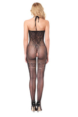 Kaamastra Open Crotch Sling Appliques Sexy Bodysuits & Free Thong