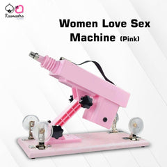 Kaamastra's Women Love Sex Machine Pink - robotic pleasure device with multiple functions