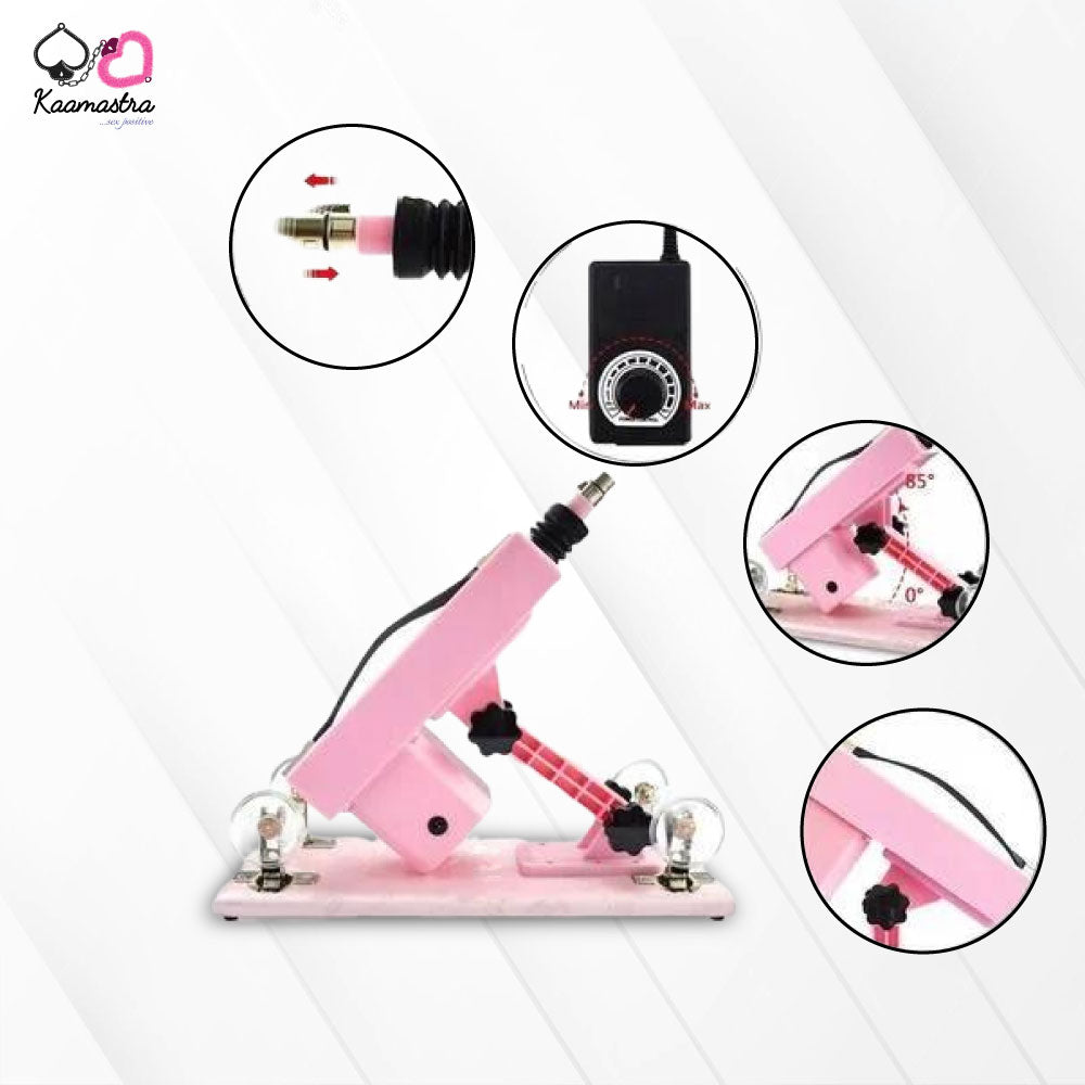 Kaamastra sex machine positioning options for versatile use