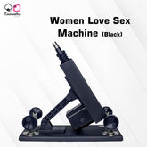 Kaamastra Black Sex Machine - Robotic pleasure device with thrusting, rotation and telescoping functions