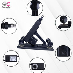 Kaamastra Black Edition - Premium pleasure machine for men and women