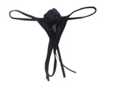 Kaamastra Ribbon Thong Black