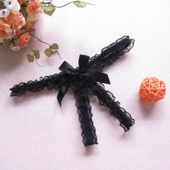 Kaamastra Open Crotch Defining Thong Black