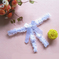 Kaamastra Open Crotch Defining Thong White