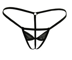 Kaamastra Bikini Mini G-String - Black