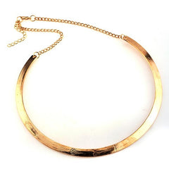 Kaamastra Collar Bib Choker Gold