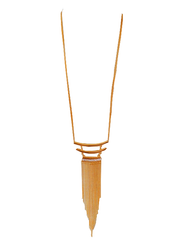 Kaamastra Vintage Egyptian layered statement Necklace -Gold