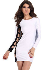 Kaamastra Spicy Blue Side Slits Dress