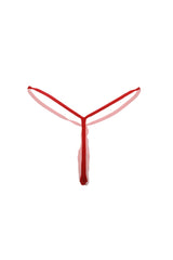 Kaamastra Teardrop Thong-Red