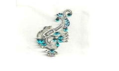 The Blue and Silver Crystal Body Jewel