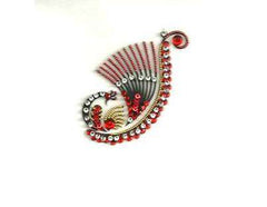 The Orange Peacock Body Jewel