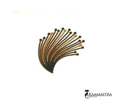 The Yellow Peacock Spread Body Jewel