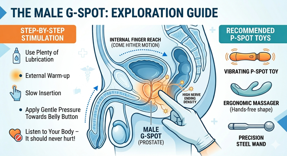 What Is the Male G-Spot? Everything You Need To Know About the Prostate Gland