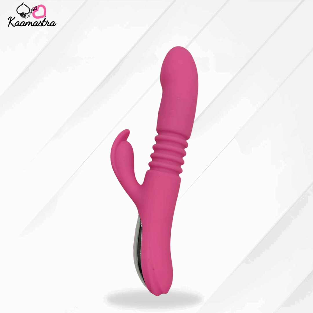 Kaamastra 12 Speed silicone Stretch Vibrating Dildo