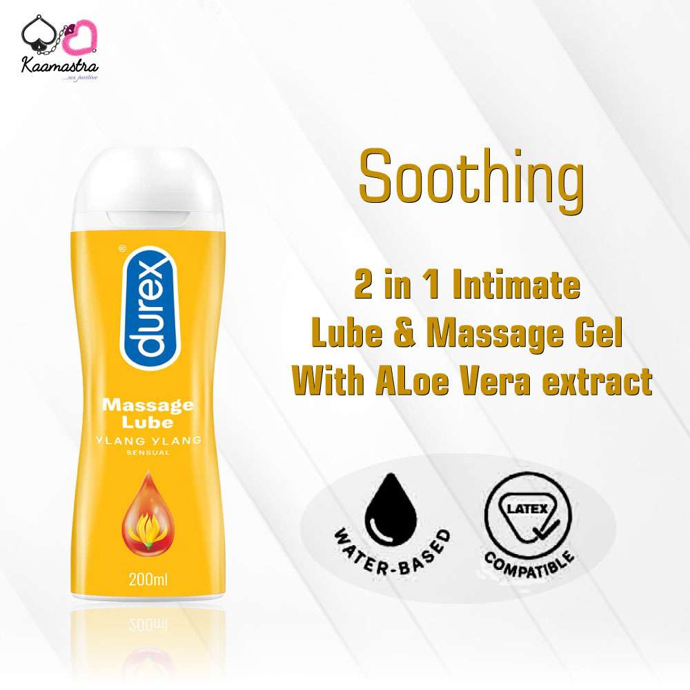 Durex Play Ylang Ylang Massage Lube 2 in 1 200ml