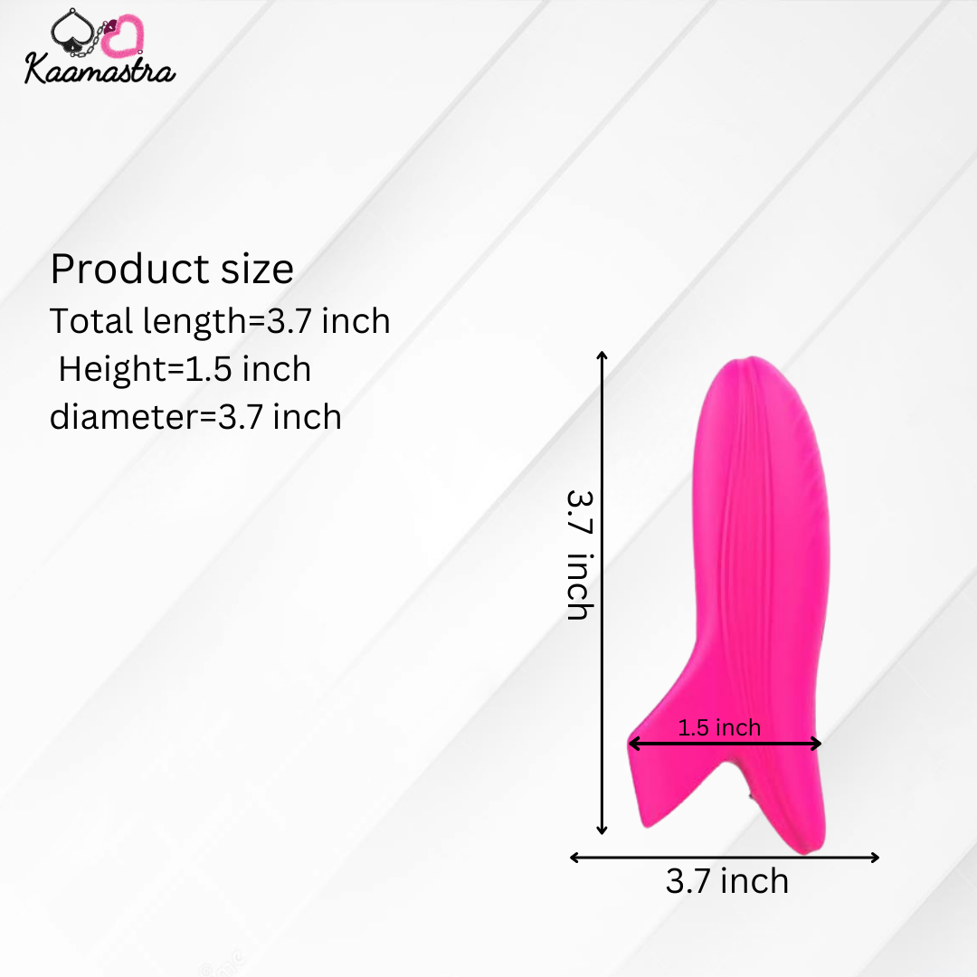 Dory Silicone Vibrating Finger Massager on Kaamastra