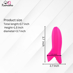 Dory Silicone Vibrating Finger Massager on Kaamastra