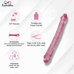 Kaamastra Realistic Double Ended Lesbian Dildo