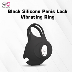 Black vibrating Balls vibrator on Kaamastra
