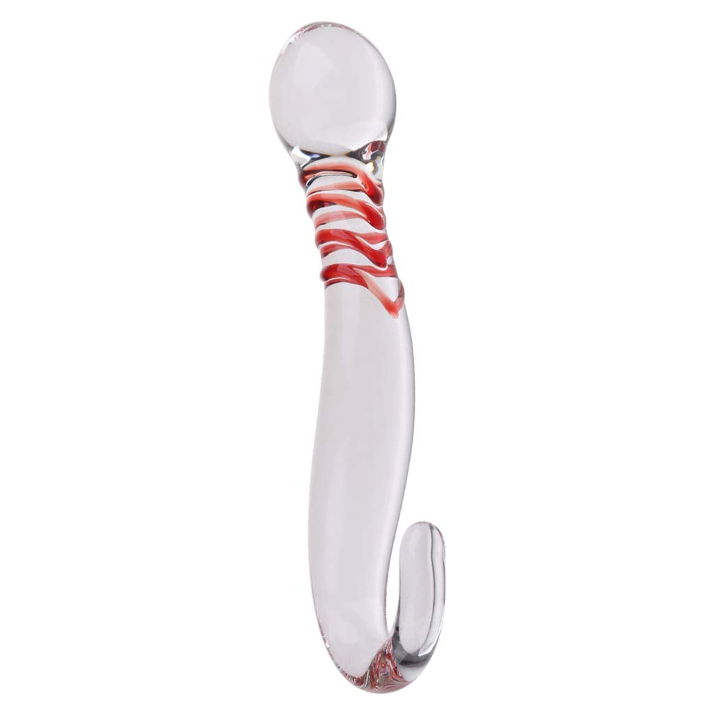 Kaamastra Seahorse Swirl Glass Dildo for Sex
