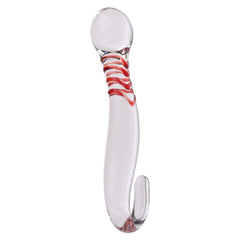 Kaamastra Seahorse Swirl Glass Dildo for Sex