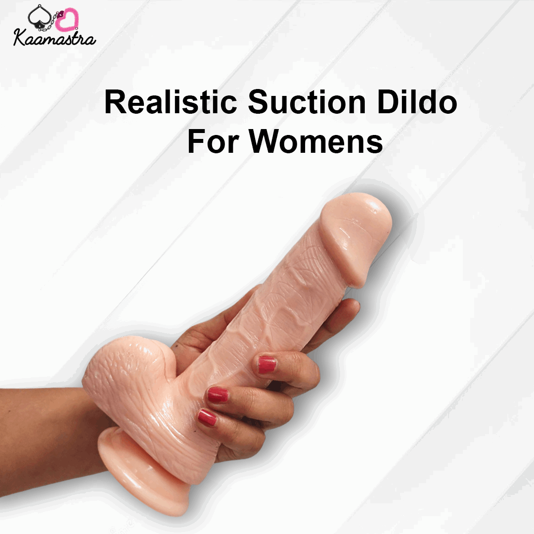 Kaamastra Realistic Suction Dildo For Womens