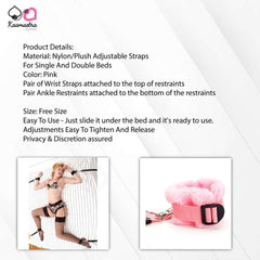 Kaamastra Under Bed Restraint system Pink
