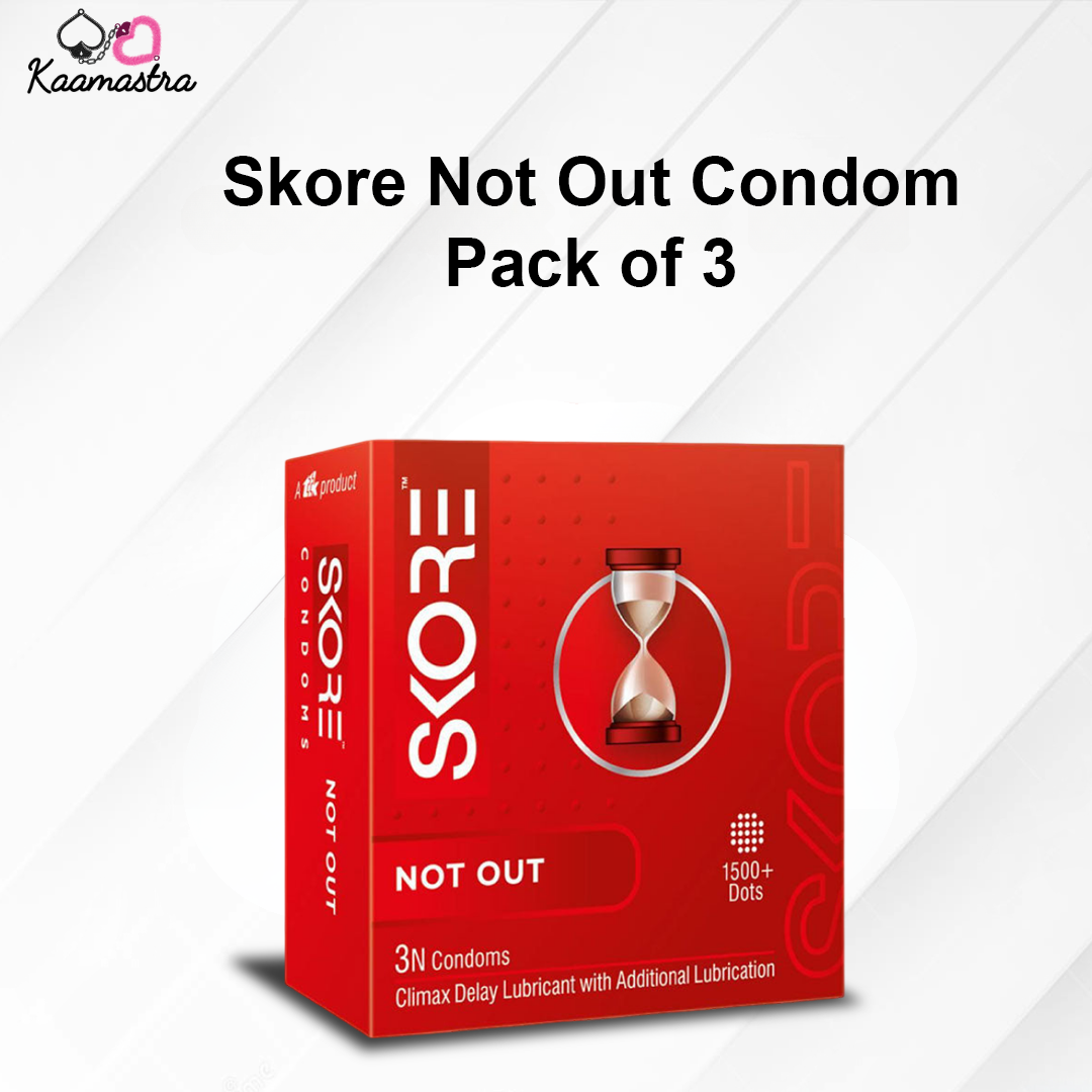 Skore Condom Not Out Condom Pack of 3
