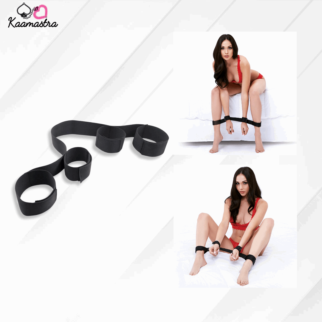 Ankle wrist restraint for BDSM on Kaamastra