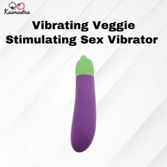Kaamastra Vibrating Veggie Stimulating Sex Vibrator