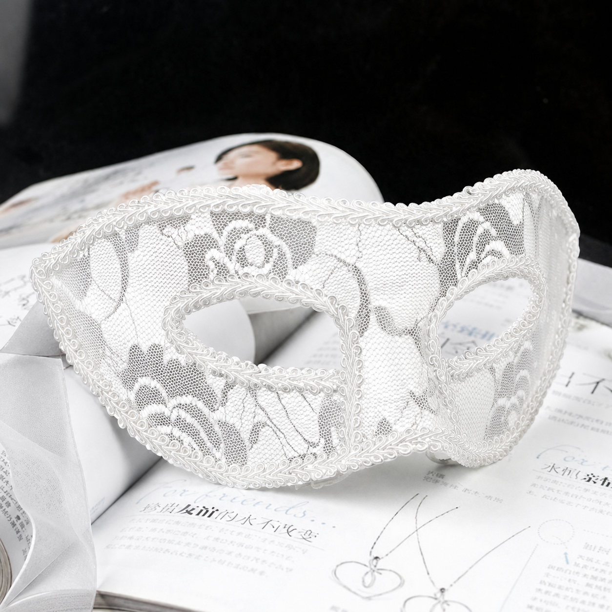 Kaamastra Women's Eye Mask Halloween Costume