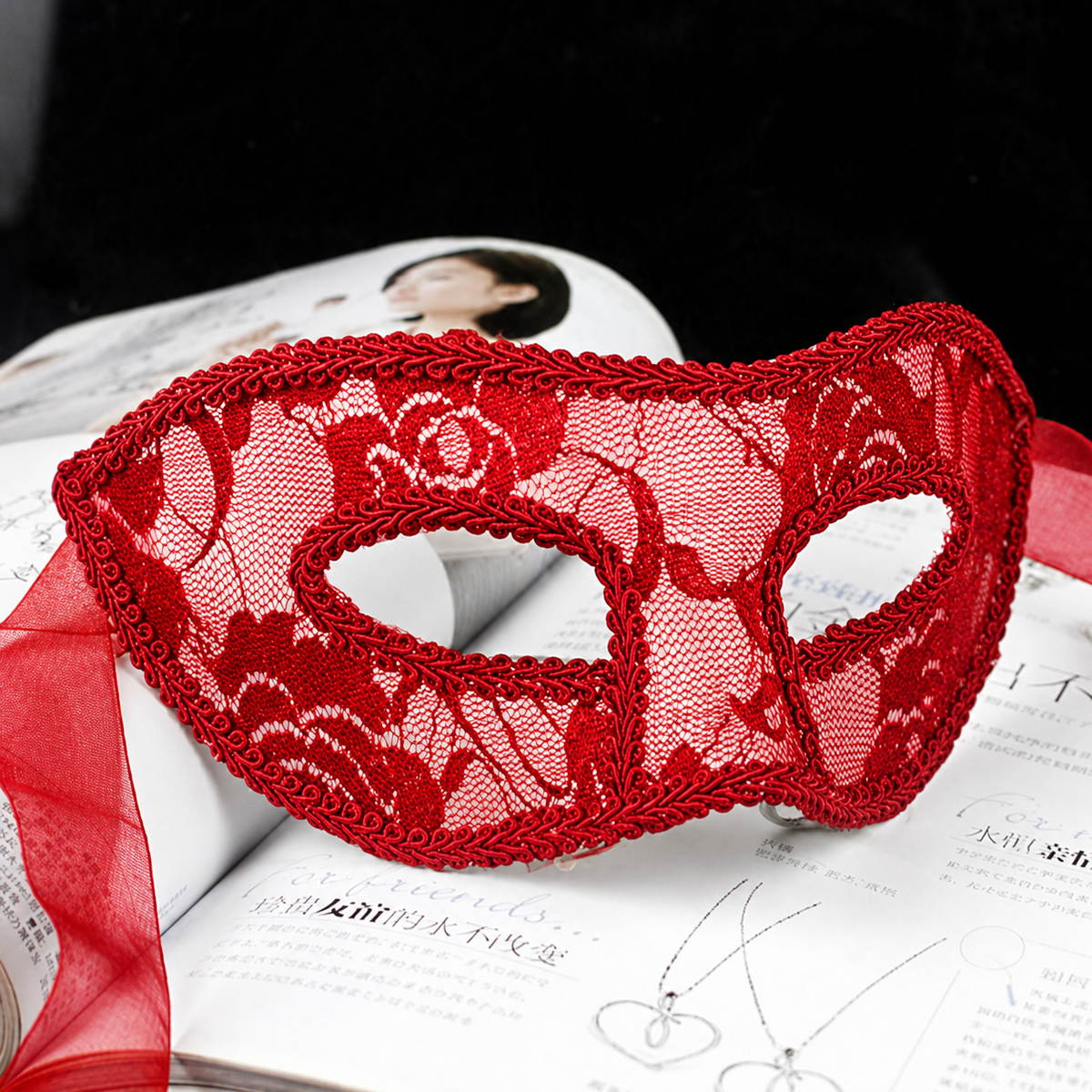 Kaamastra Women's Eye Mask Halloween Costume