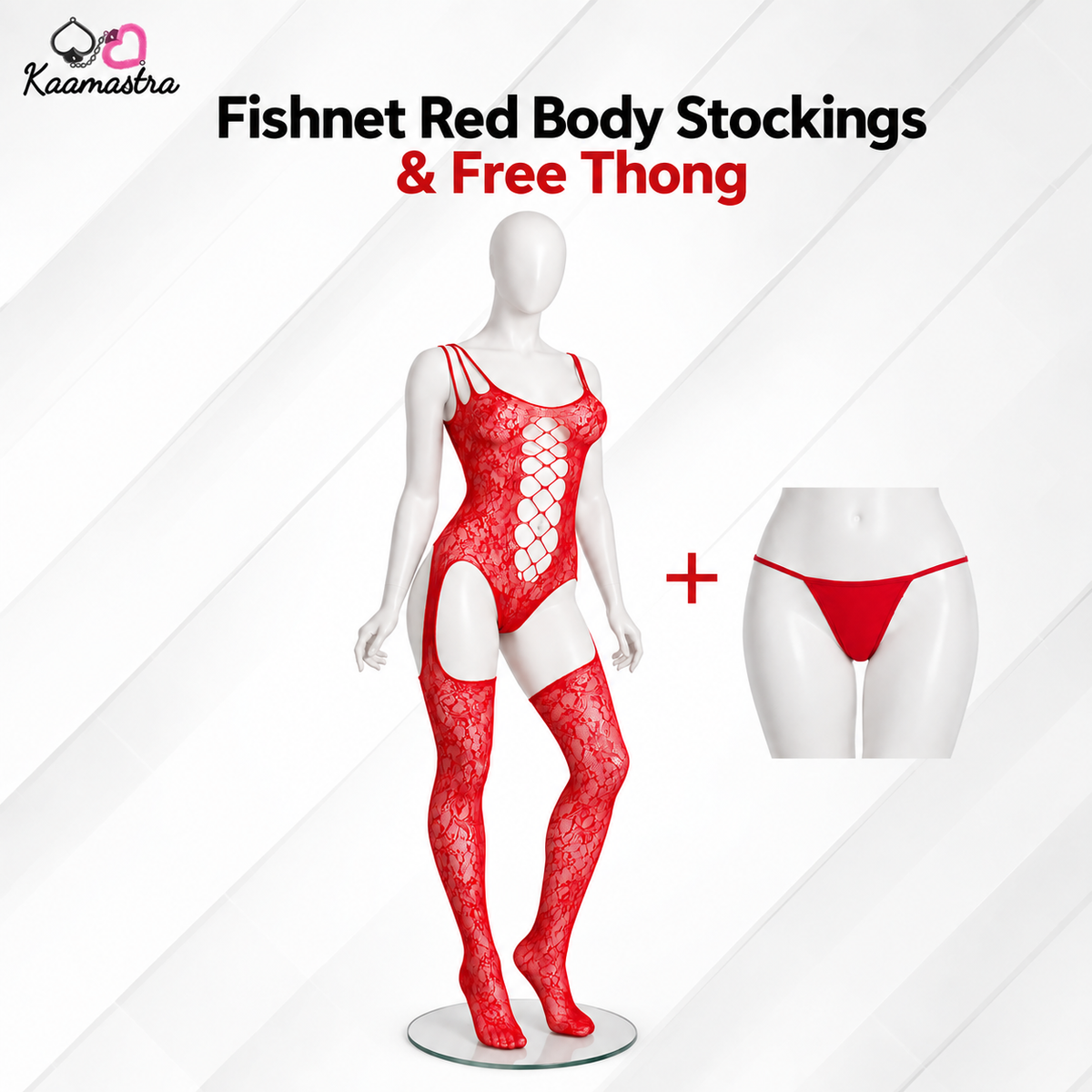 Kaamastra Fishnet Body Stockings & Free Thong