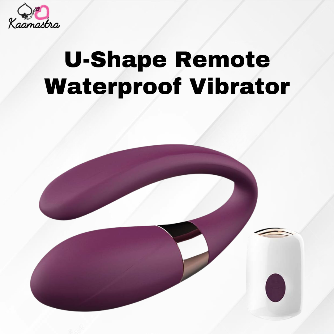 Kaamastra U-Shape Remote Waterproof Vibrator