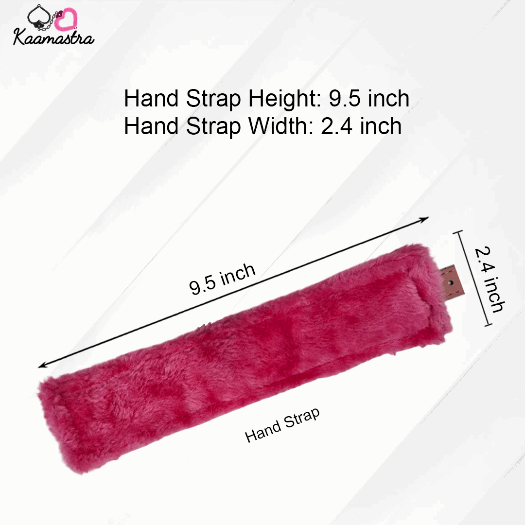 Secure wrist restraint (9.5 x 2.4 inches) for comfortable bondage play