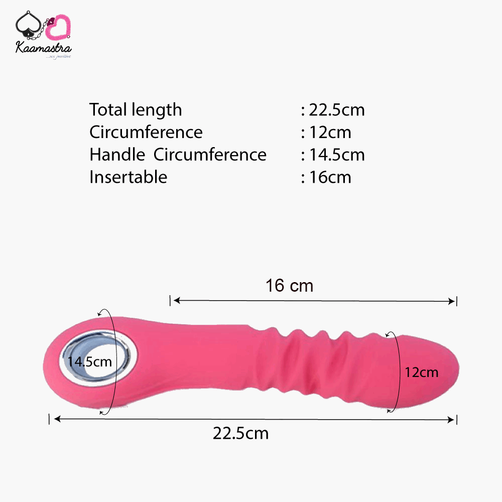 Kaamastra Peach Stretch Vibrator for Women