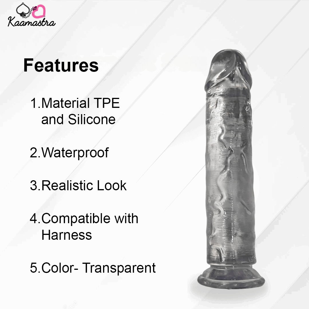 Transperent dildo